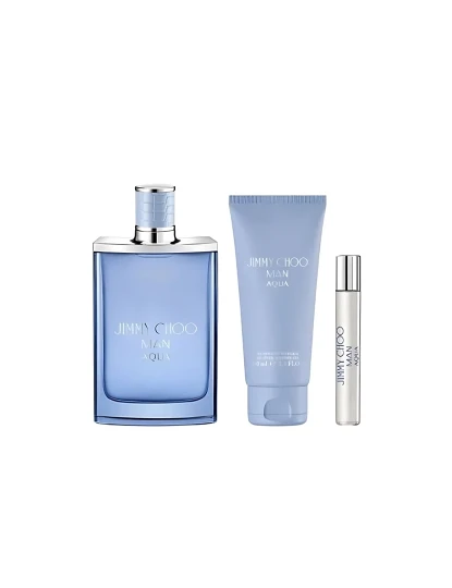 imagem de JIMMY CHOO MAN AQUA SET (ET 100 vp + ALL-OVER SHOWER GEL 100 ml + ET 7,5 vp)2