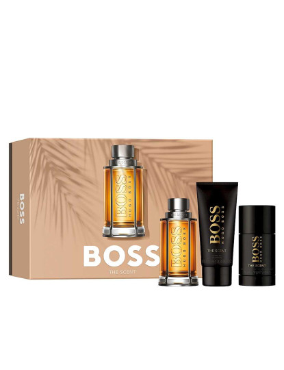 imagem de HUGO BOSS THE SCENT SET (ET 100 vp + SHOWER GEL 100 ml + DEO STICK 75 ml)     1