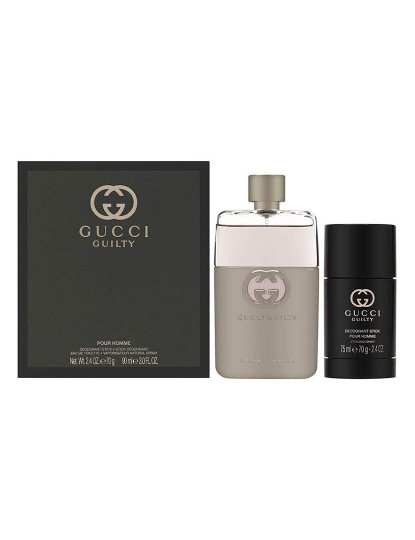 imagem de GUCCI GUILTY SET POUR HOMME (ET 90 vp + DEO STICK 75 ml)1