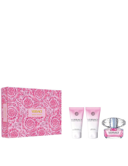 imagem de VERSACE BRIGHT CRYSTAL SET (ET 50 ml + BATH&SHOWER GEL 50 ml + BODY LOTION 50 ml)1