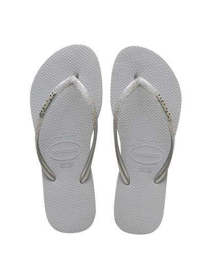 imagem de Havaianas Senhora Slim Glitter Ii Ice Cinza 3