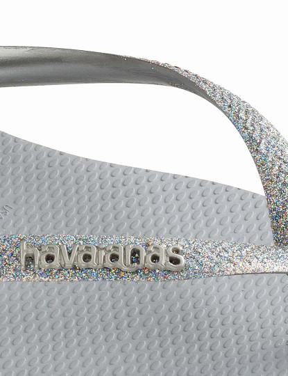 imagem de Havaianas Senhora Slim Glitter Ii Ice Cinza 5