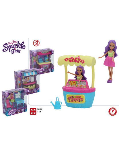 imagem de Boneca 11 Cm C/ Acess. Sparkle Girlz 2