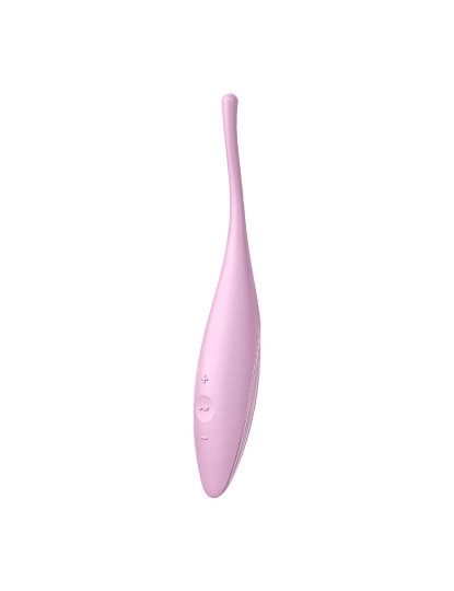 imagem de Vibrador Clitoriano Curvo Satisfyer Cor de Rosa2