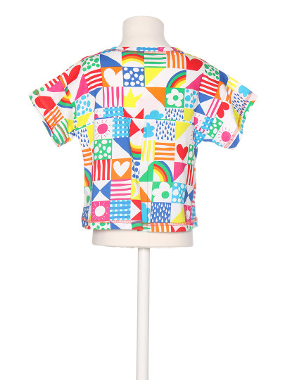 imagem de T-Shirt de Menina Multicolorido2