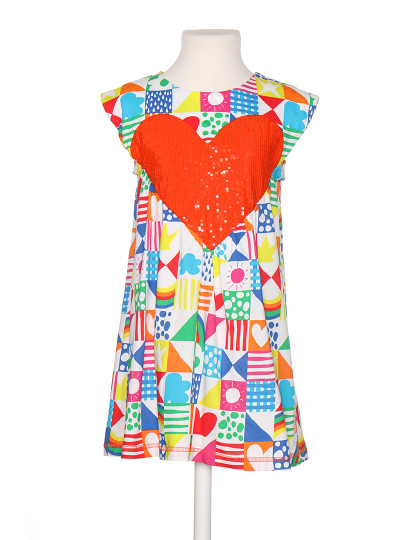 imagem de Vestido de Menina Multicolorido1