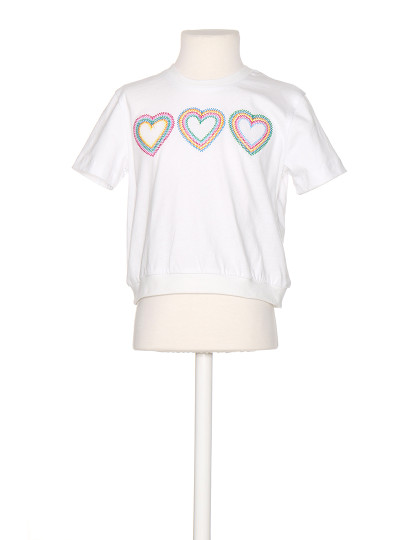 imagem de T-Shirt de Menina Branco1