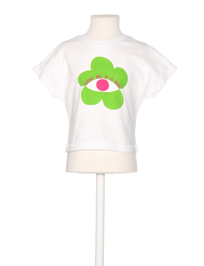 imagem de T-Shirt de Menina Branco1