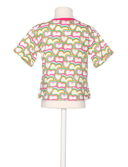 imagem de T-Shirt de Menina Multicolorido2