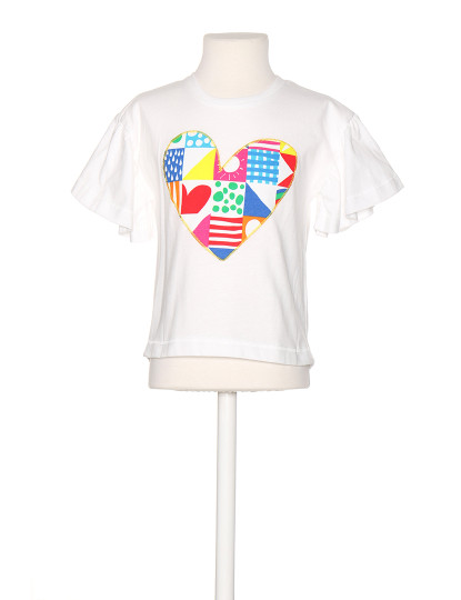 imagem de T-Shirt de Menina Branco1