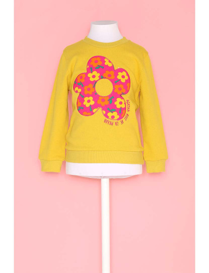 imagem de Sweatshirt menina Toasty Sweat Shirt Arp Amarelo1