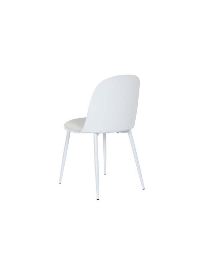 imagem de Cadeira de Sala de Jantar DKD Home Decor Branco 45 x 48 x 83 cm7