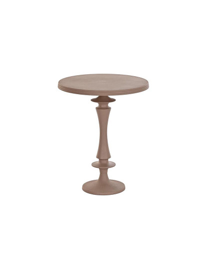 imagem de Mesa de apoio DKD Home Decor Cor de Rosa Alumínio (40 x 40 x 50 cm)2