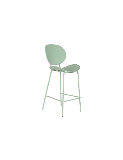 imagem de Banqueta DKD Home Decor 52,5 x 49 x 104 cm Metal Verde Polipropileno2