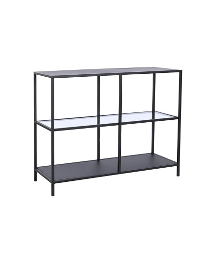 imagem de Consola DKD Home Decor Preto Metal Cristal 100 x 35 x 80 cm1