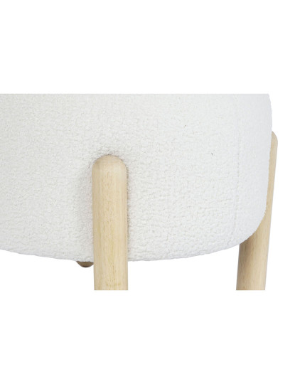 imagem de Repousa pés DKD Home Decor 45 x 45 x 36 cm Madeira Branco4