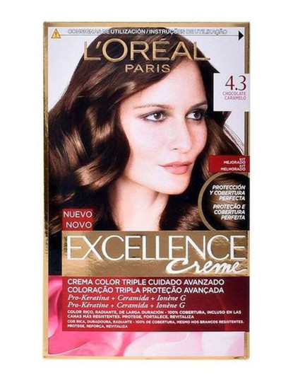 imagem de Excellence Creme Tinte #4,3 Chocolate Caramelo1