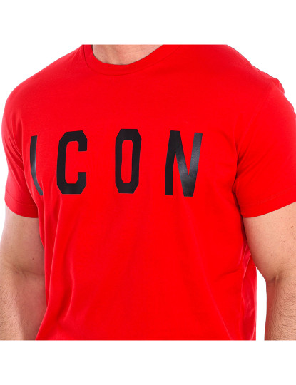 imagem de T-shirt Homem Vermelho2