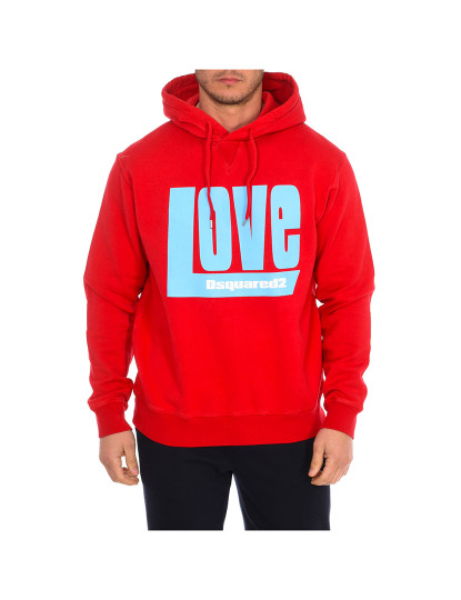 imagem de Hoodie Homem Vermelho Azul1