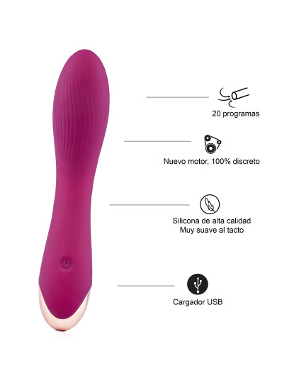 imagem de Vibrador Feminino - Ponto G - 20 programas - Púrpura2