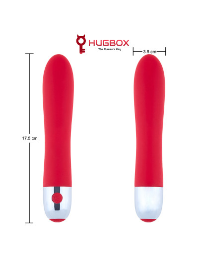 imagem de Vibrador feminino - Ponto G - 10 programas - Vermelho4