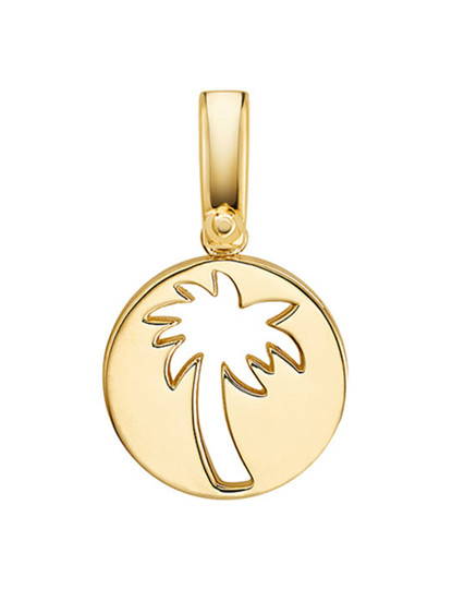 imagem de Pendente Palm Tree Charm Dourado1