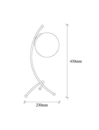 imagem de Candeeiro de Mesa Yay - 50177