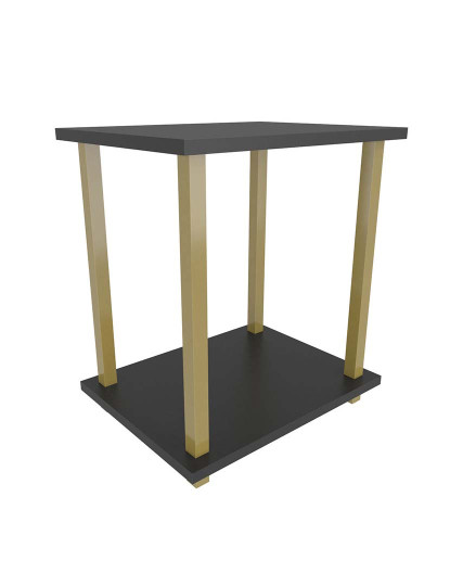 imagem de Mesa Apoio Gurnee Dourado Antracite10