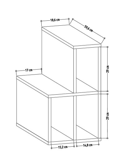 imagem de Mesa Apoio Lemont Oak4