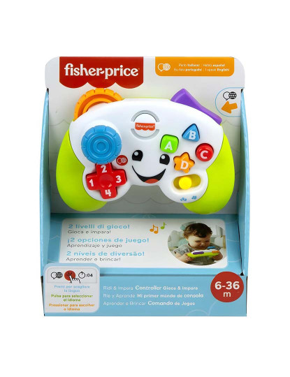 imagem de FISHER-PRICE COMANDO JOGO APRENDE E BRINCA HHX111