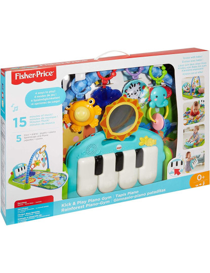 imagem de FISHER PRICE GINASIO E PIANO PES E MAOS BMH491