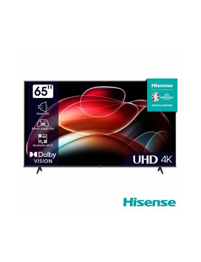 imagem de Smart TV Led 65´´UHD 4K 3 HDMI DVB-T2/T/C/S2/S HDR10 1