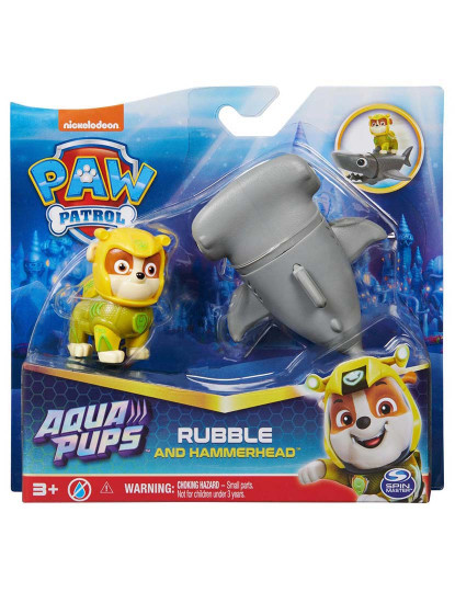 imagem de Paw Patrol Aqua Pups Pack 2 Figuras 126913/60654119