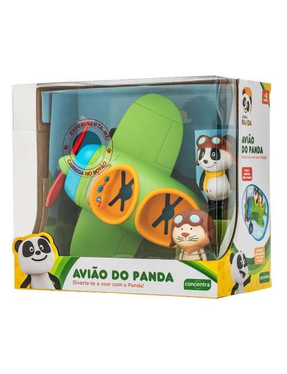 imagem de Panda Avião Com Figuras 1027021