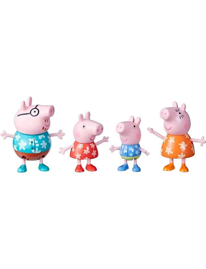 imagem de Peppa Pig Pack 4 Figuras Familia Sortidas F21715L06