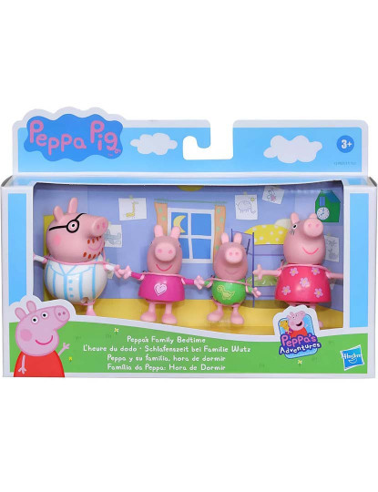 imagem de Peppa Pig Pack 4 Figuras Familia Sortidas F21715L03