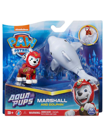 imagem de Paw Patrol Aqua Pups Pack 2 Figuras 126913/60654113