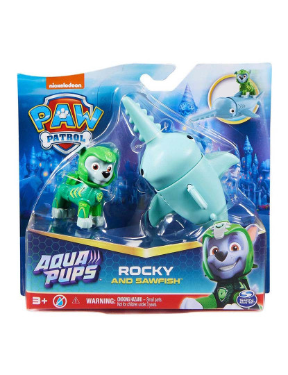 imagem de Paw Patrol Aqua Pups Pack 2 Figuras 126913/60654115