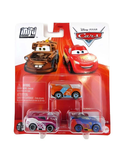 imagem de Cars Pack 3 Mini Racers Sor. Gkg017