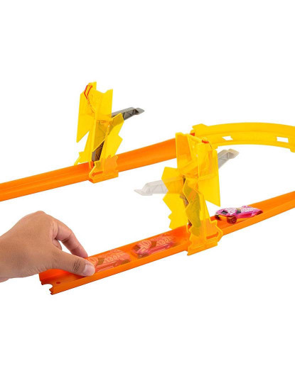 imagem de Hot Wheels Track Builder Sor.Veloci.Da Luz Hnn383