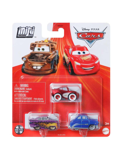 imagem de Cars Pack 3 Mini Racers Sor. Gkg012