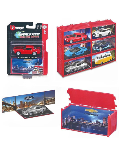 imagem de Burago Carro World Tour Collection 1:64 18-591201