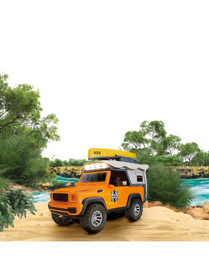 imagem de Animal World Carro 4X4 C/ Canoa Luz E Sons 20854A 3