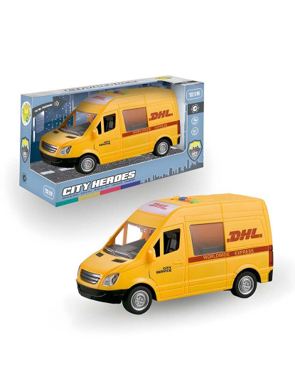 imagem de Furgon Dhl C/ Luz E Som 1:16 746T004601