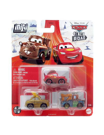 imagem de Cars Pack 3 Mini Racers Sor. Gkg015