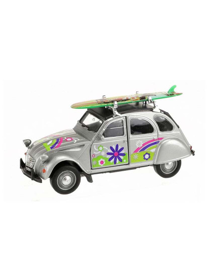 imagem de Welly Citroen 2Cv With Surfboard R/L 21657Z5