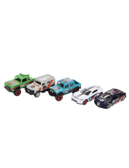 imagem de Conjunto 5 Carros Rally Metal 21482Z3