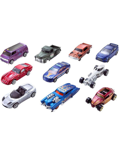 imagem de Hot Wheels Pack De 10 Veiculos 548862