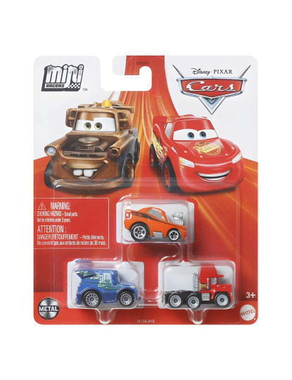 imagem de Cars Pack 3 Mini Racers Sor. Gkg016