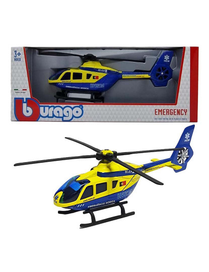 imagem de Burago Helicoptero 1:50 Inem 18-32040In2